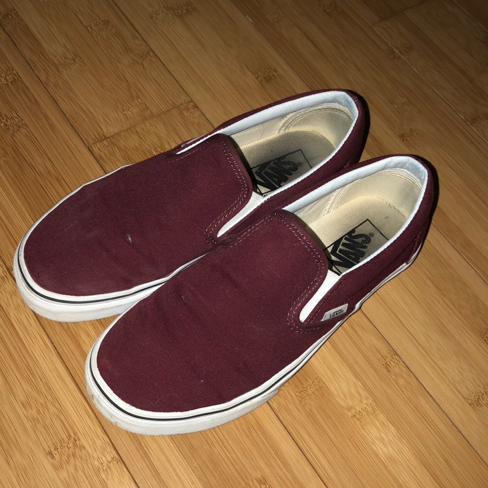 Burg Vans slip ons